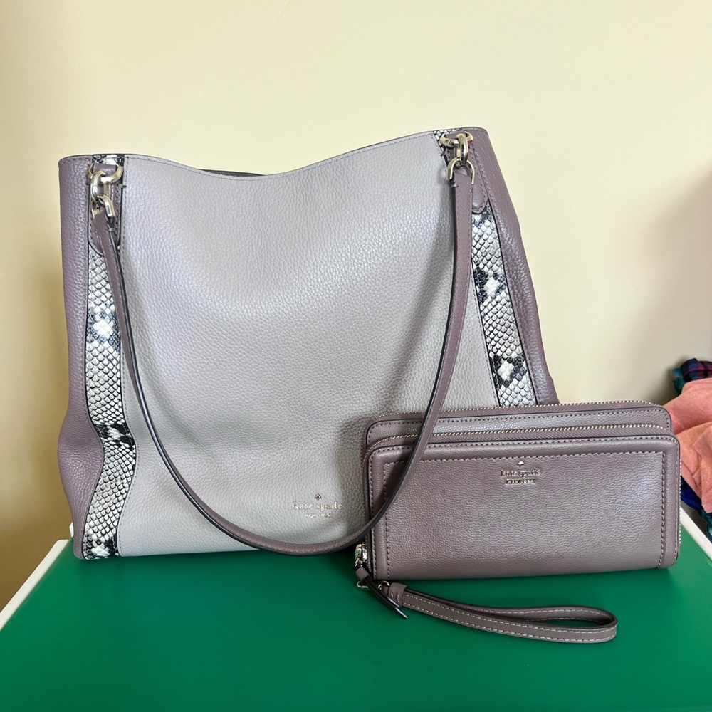 Kate Spade Purse & Travel Wallet